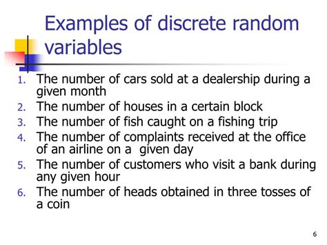Image result for What Is an Example of a Discrete Random Variable
