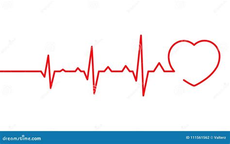 Image result for Heart Cardiogram Line Vector