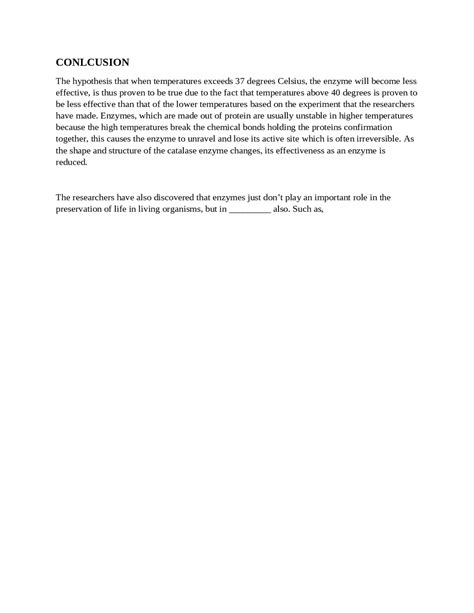 Image result for Science Experiment Conclusion Example