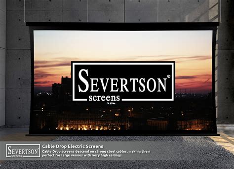 Image result for Cable Drop Projection Screen