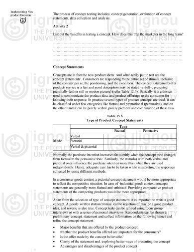 Image result for Business Concept Statement Examples