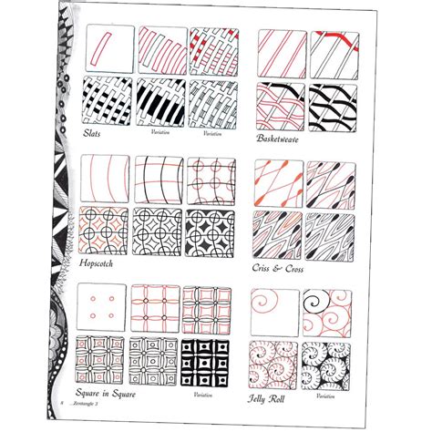Image result for Zentangle Examples Step by Step