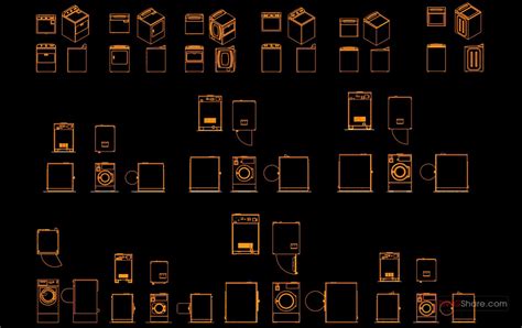 Afbeeldingsresultaten voor Washing Machine AutoCAD Icon