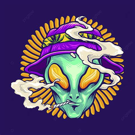 Image result for Alien Smoking Cartoon Wallpaper
