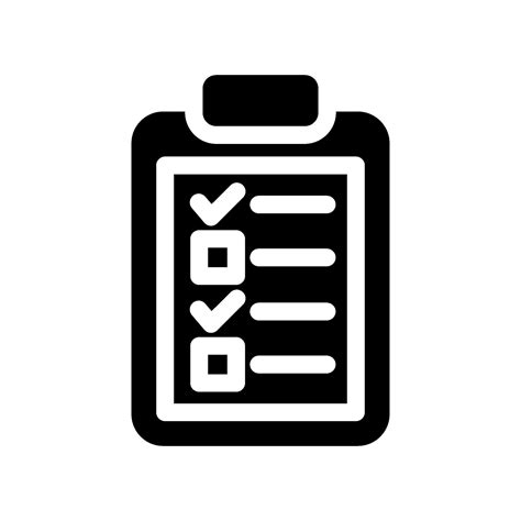 Image result for Checklist Symbol Vector