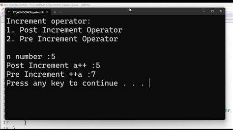 Increment Operator in Java に対する画像結果