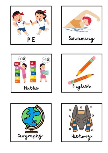 Image result for Numeracy Visual Timetable