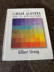 Image result for Linear Algebra And Its Applications Gilbert Strang