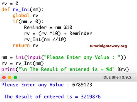 Image result for Write a Python Program to Reverse a List