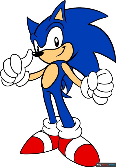 Image result for How to Draw Blue Sonic