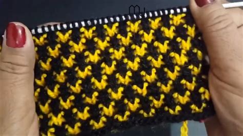 Image result for 2 Color Knit Pattern