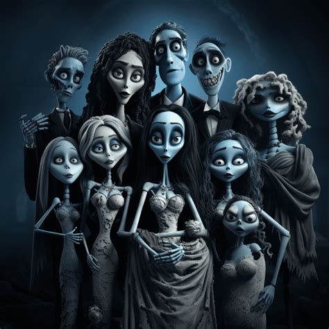 Image result for Corpse Bride Caretures