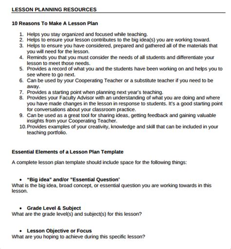Image result for Sample Teaching Lesson Plan