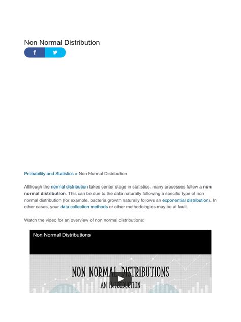 Image result for Non Normal Distribution Chart