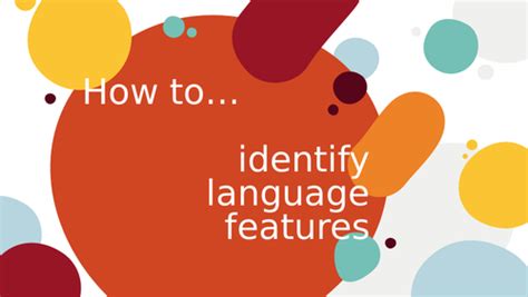 Image result for Language Features Explained