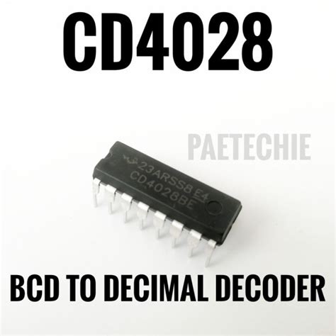 Toradh íomhá ar Bcd to Decimal Decoder IC