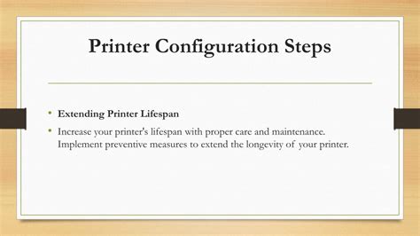 Printer Configuration に対する画像結果
