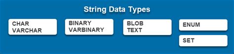 Image result for MySQL String Data Types Java Point