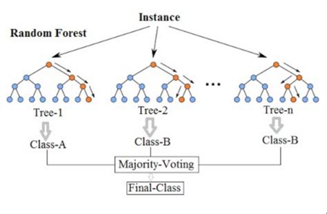 Afbeeldingsresultaten voor Random Forest Decision Tree Graph