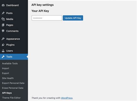 API Key Page Design に対する画像結果