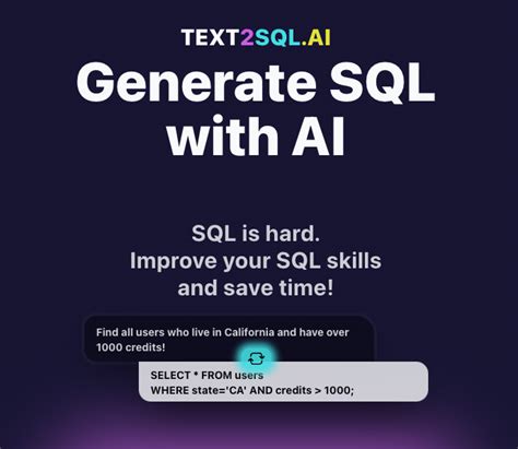 Image result for Text to SQL Gen AI Project
