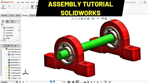 Toradh íomhá ar Assembly Assy Drawing SolidWorks
