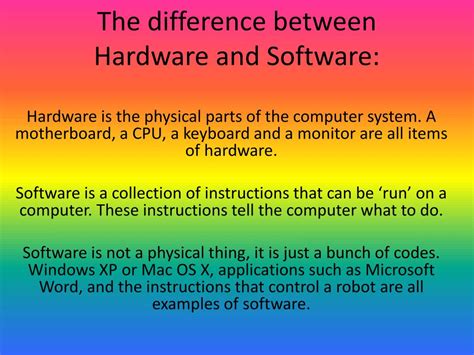 Image result for Difference Between Software and Hardware