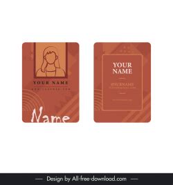 Image result for Intro Card Template
