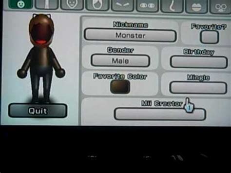 Image result for How to Make Scary Miis