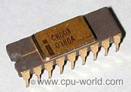 Intel 8008 Microprocessor に対する画像結果