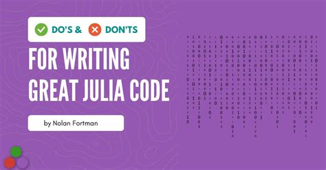 Image result for Julia Code Examples