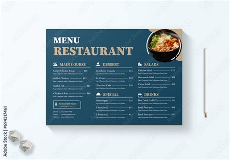 Menu Page Layout Examples に対する画像結果