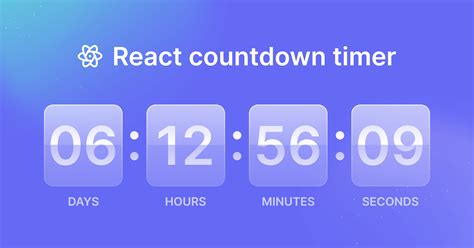 React Digital Timer Countdown に対する画像結果