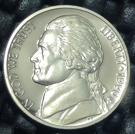 Image result for Nickel 1990 Proof