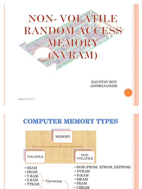 Image result for NV RAM Memory Layout