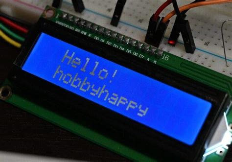Test LCD I2C 20X4 Arduino に対する画像結果