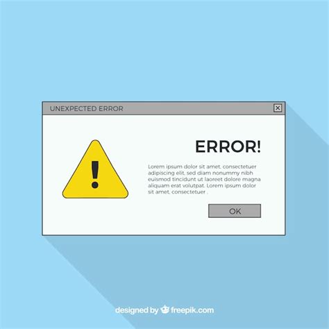 Error Pop Up Message に対する画像結果