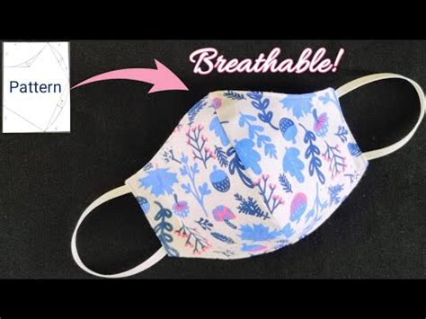 Image result for FreeNew Breathable Face Mask Pattern