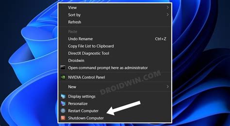 Image result for Power Menu Windows 11