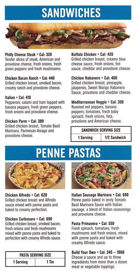 Domino's Pasta Bowls Menu 的图像结果