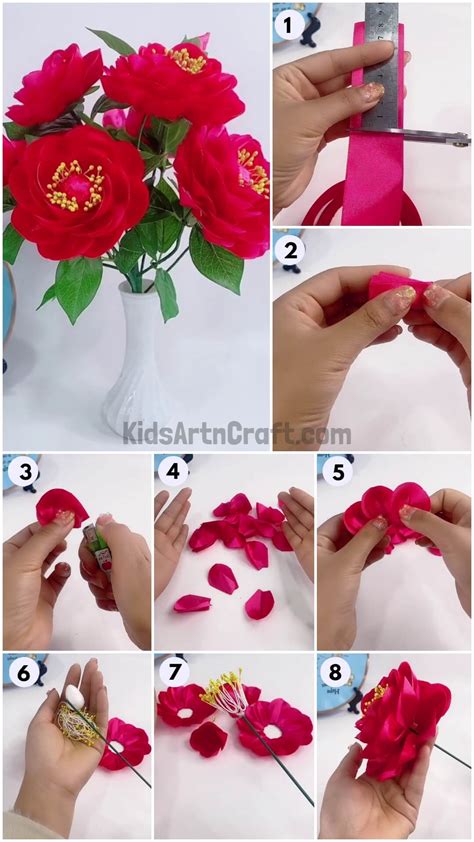 Image result for Flower Craft Tutorial