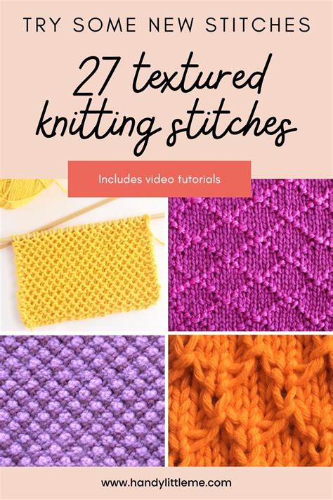 Image result for Textured Knitting Stitch Patterns