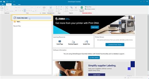 Image result for ZebraDesigner 3 Dual Small Label