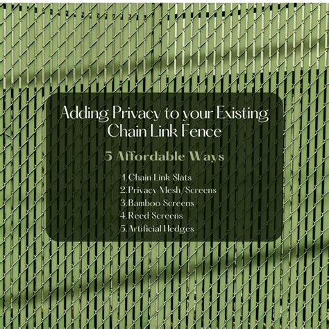 Image result for How to Turn a Chain Link Fence into a Privacy