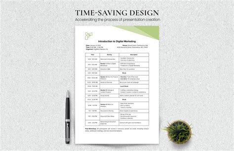 Program Layout Sample Front に対する画像結果