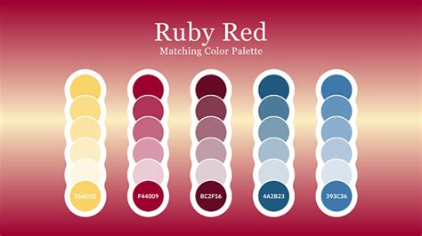 Image result for Ruby Red Color Chart