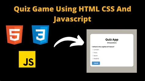 תוצאת תמונה עבור Quiz HTML CSS JavaScript Francais