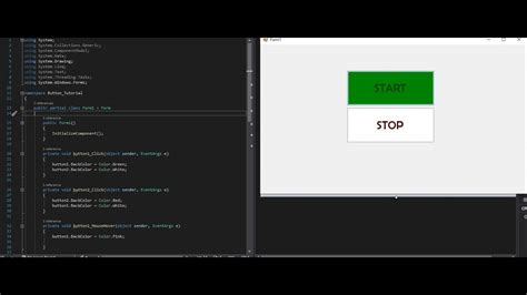 Image result for Visual Studio Button Click