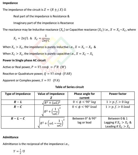 Toradh íomhá ar Single Phase Current Formula