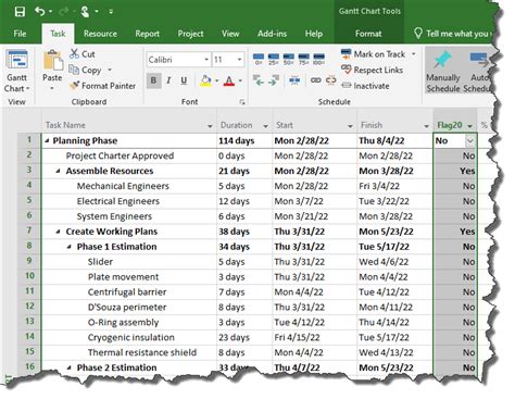 How to Save Microsoft Project as Excel కోసం చిత్ర ఫలితం